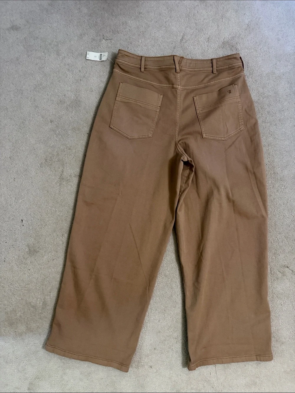 Pilcro high rise Wide-Leg Jeans in Brown